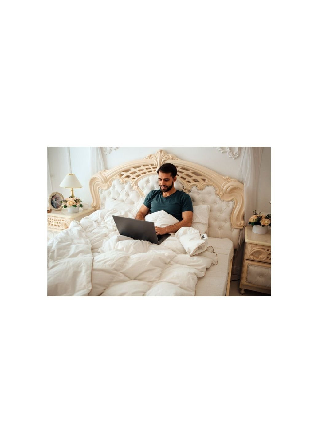 Ковдра пухова Raffaello 062 зима 200х220 см (2200000075093) Mirson (254075317)