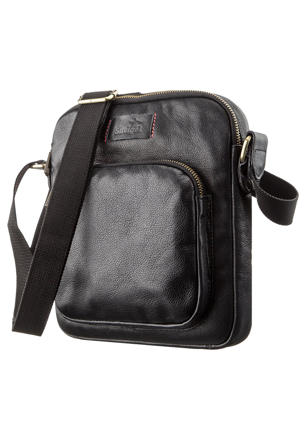 Чоловіча шкіряна сумка 21,5х24,5х3,5 см Shvigel (229460347)