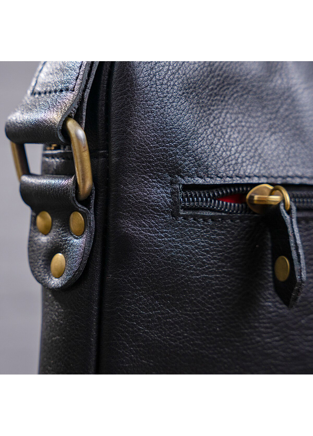 Чоловіча шкіряна сумка 21,5х24,5х3,5 см Shvigel (229460347)