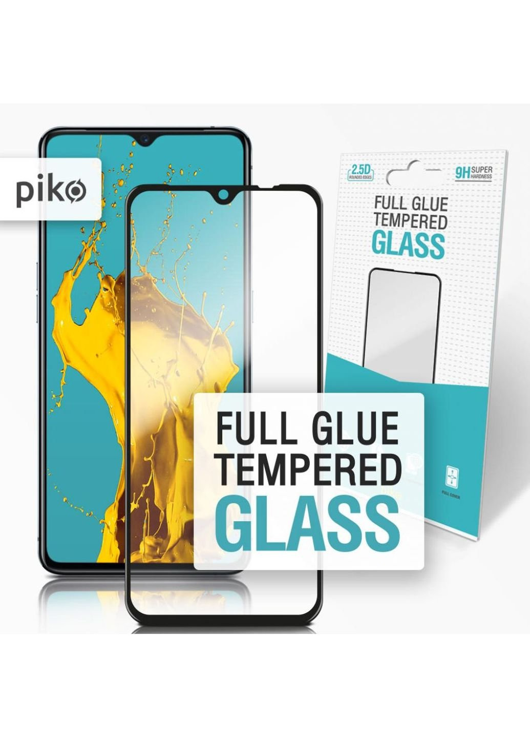 Стекло защитное Full Glue RealMe X2 Pro (1283126497834) Piko (249599048)