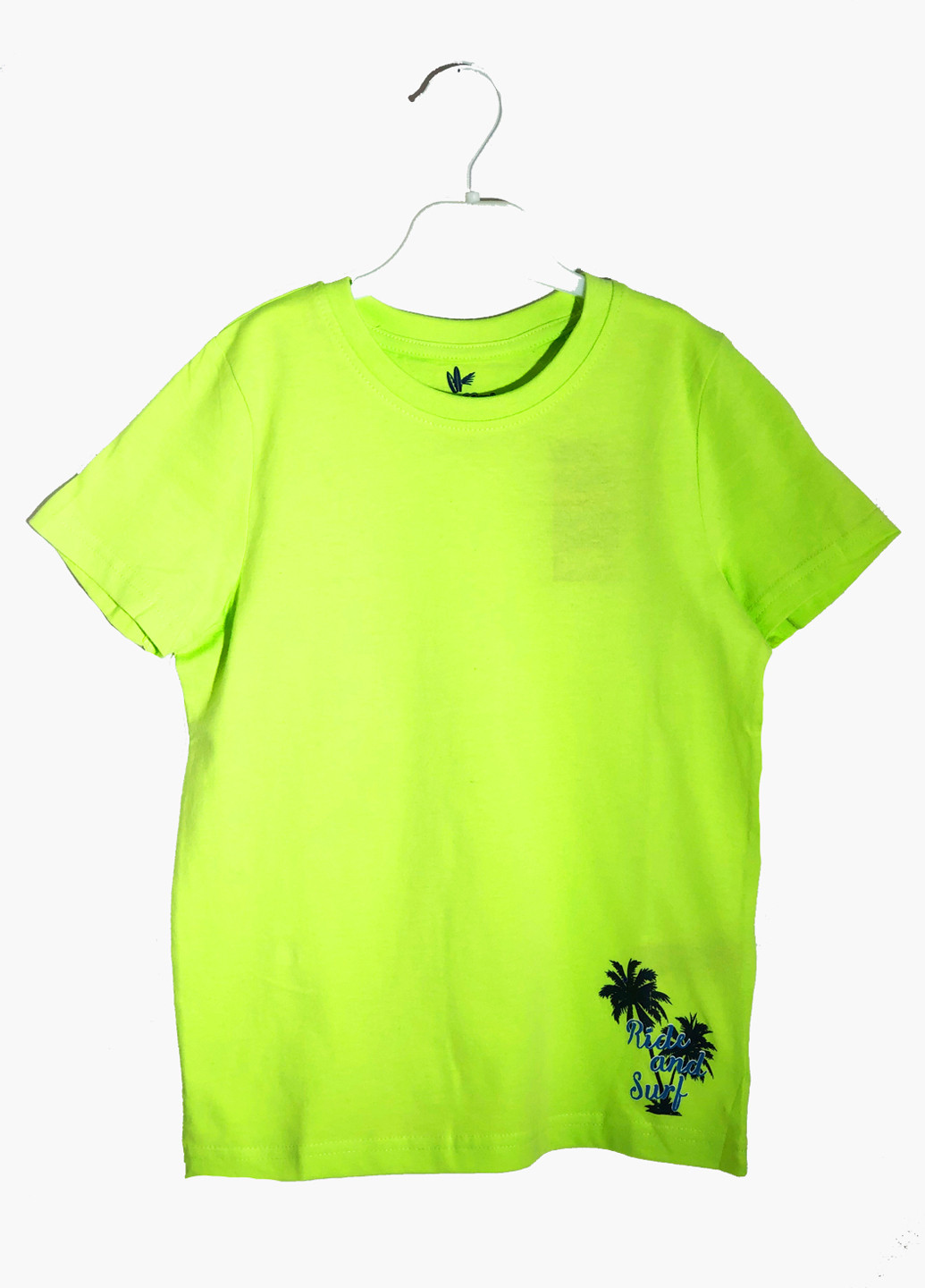 Салатова літня футболка Lupilu