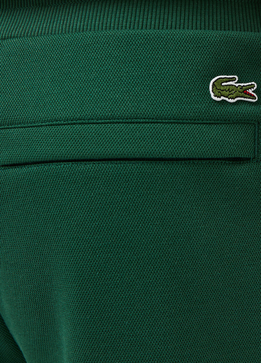 Зеленые спортивные демисезонные джоггеры брюки Lacoste