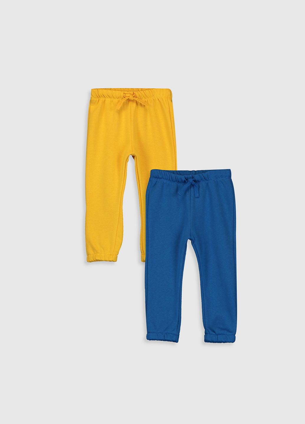 Сине-желтые кэжуал демисезонные брюки джоггеры LC Waikiki