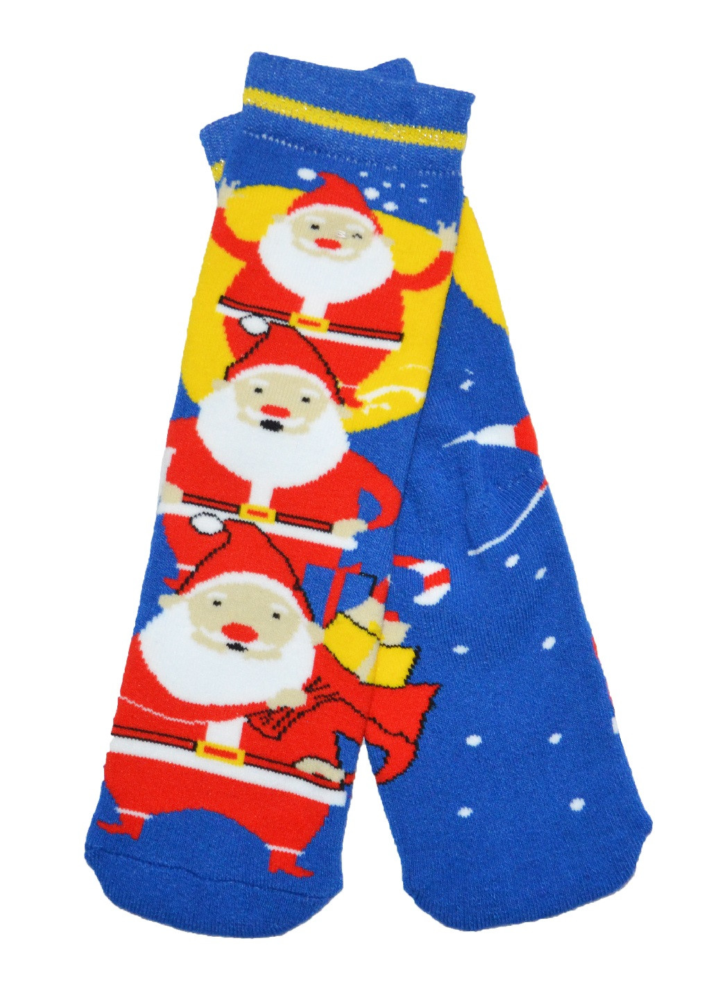 Шкарпетки Style Luxe новорічні блакитні повсякденні