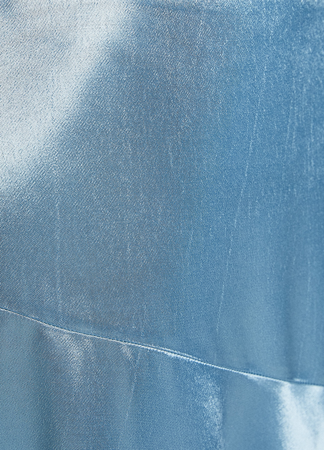 Голубая кэжуал однотонная юбка KOTON годе