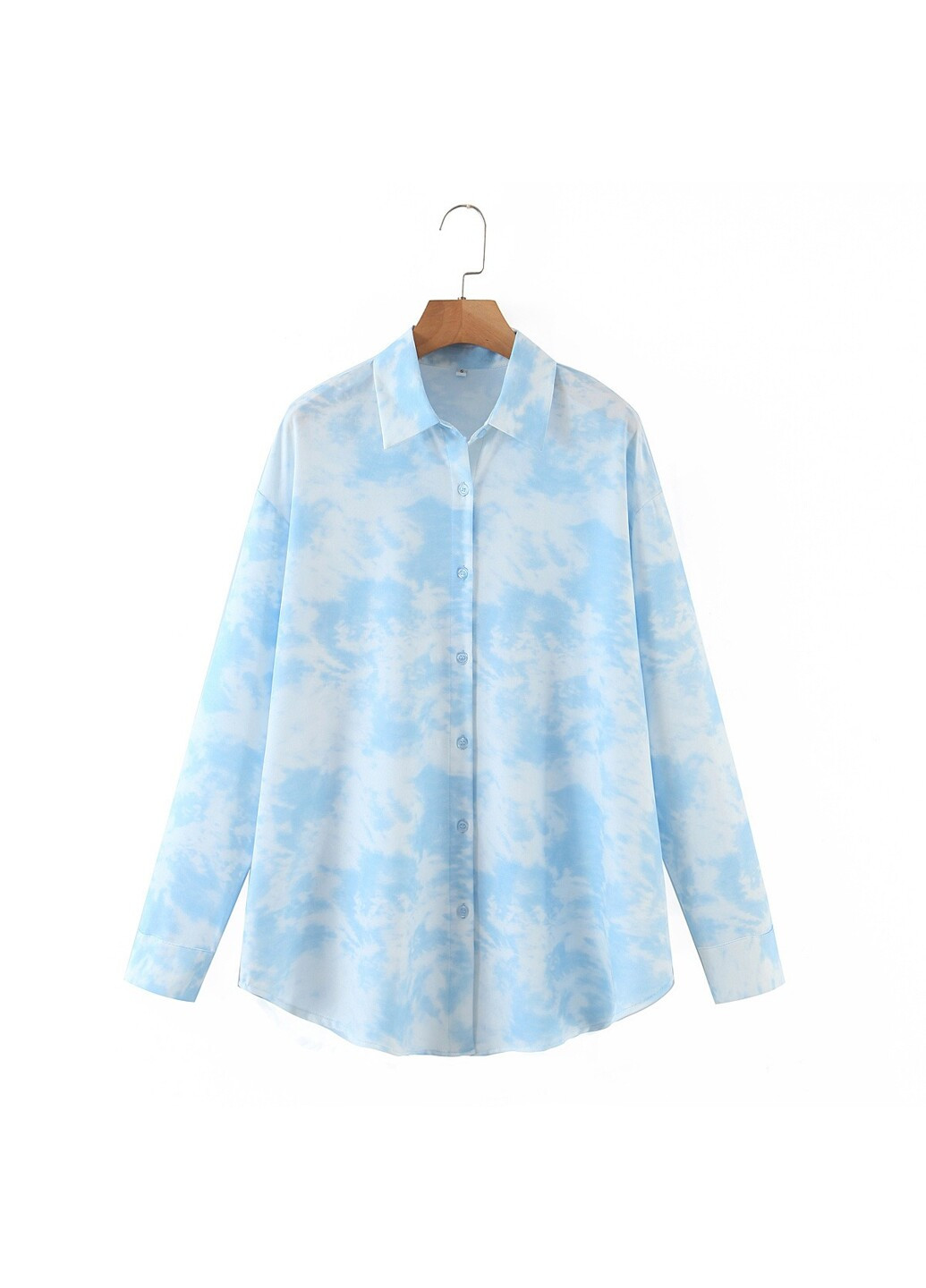 Сорочка жіноча в стилі tie dye Cloud Berni Fashion 58580 (240986941)