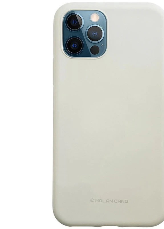 TPU чехол Smooth для Apple iPhone 12 Pro Max (6.7') Серый (is_00000038445_6) Molan Cano (229724936)