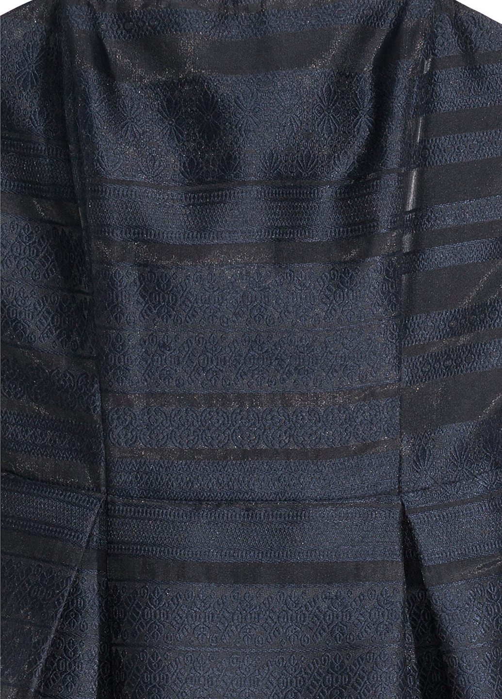 Темно-синее коктейльное платье в стиле ампир H&M однотонное