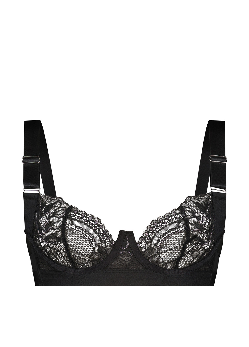 Чёрный бюстгальтер Hunkemoller с косточками полиамид