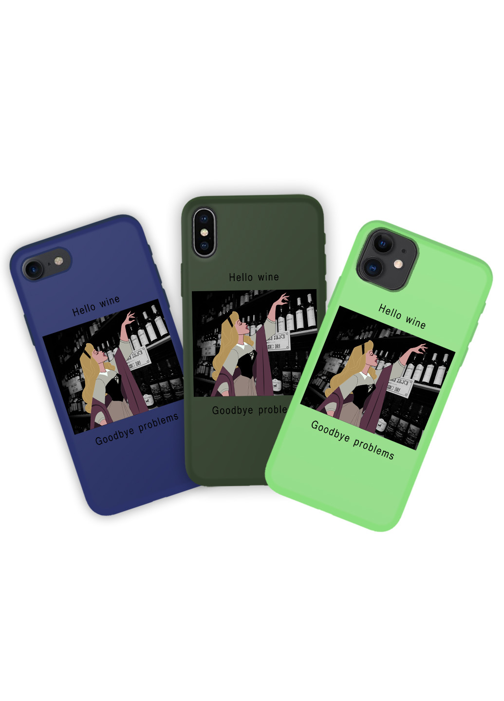 Чехол силиконовый Apple Iphone X Спящая красавица в винном погребе Дисней (Sleeping Beauty Disney) (6129-1432) MobiPrint (219775014)