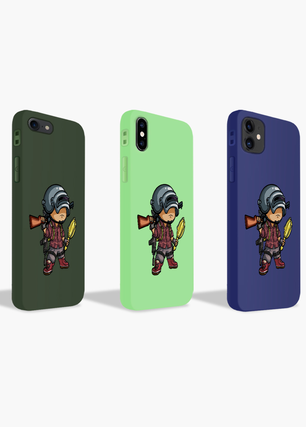 Чехол силиконовый Apple Iphone Xs Max Пубг Пабг (Pubg) (8226-1710) MobiPrint (219561381)