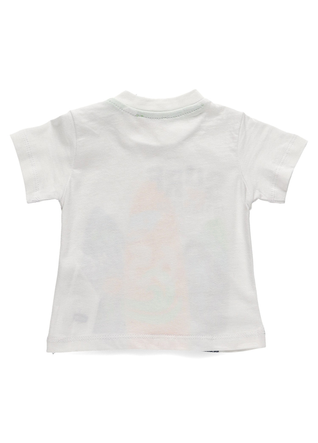 Белая летняя футболка Chicco