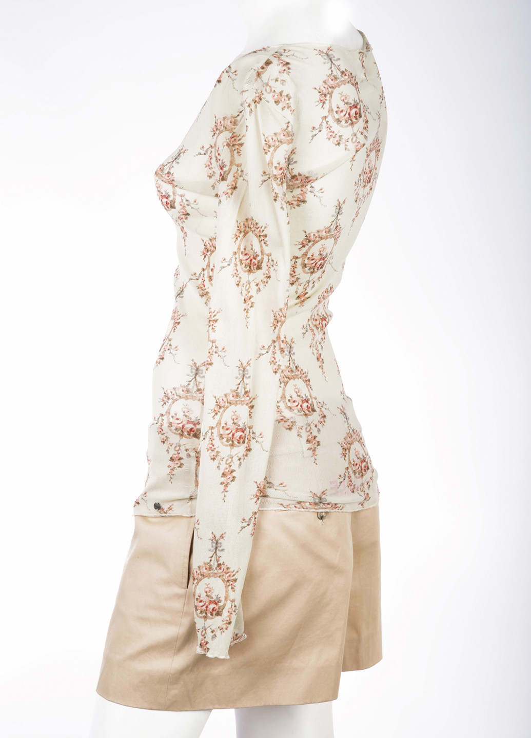 Комбинированная блуза Ralph Lauren