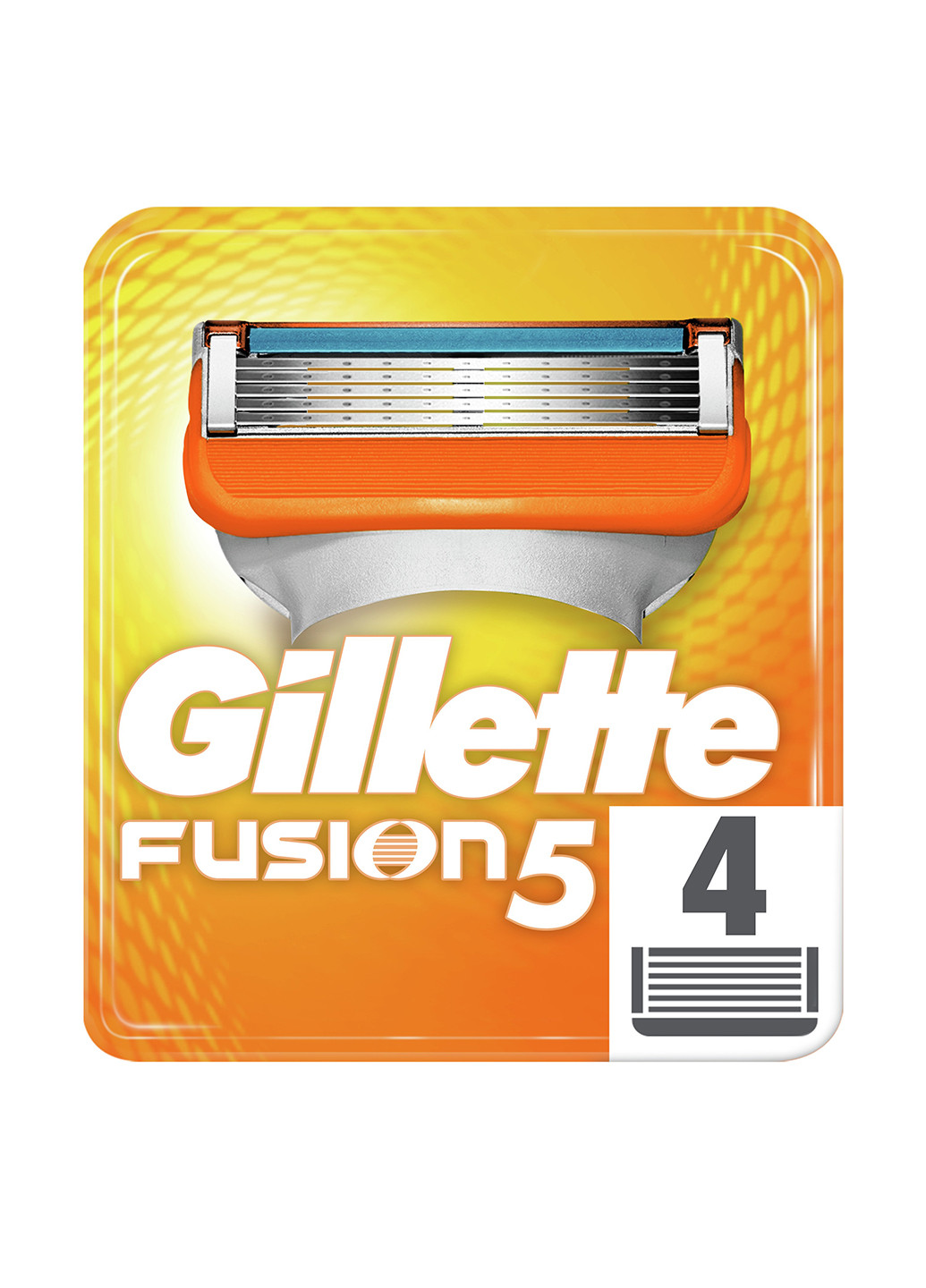 Картриджи для бритья Fusion (4 шт.) Gillette (90645491)