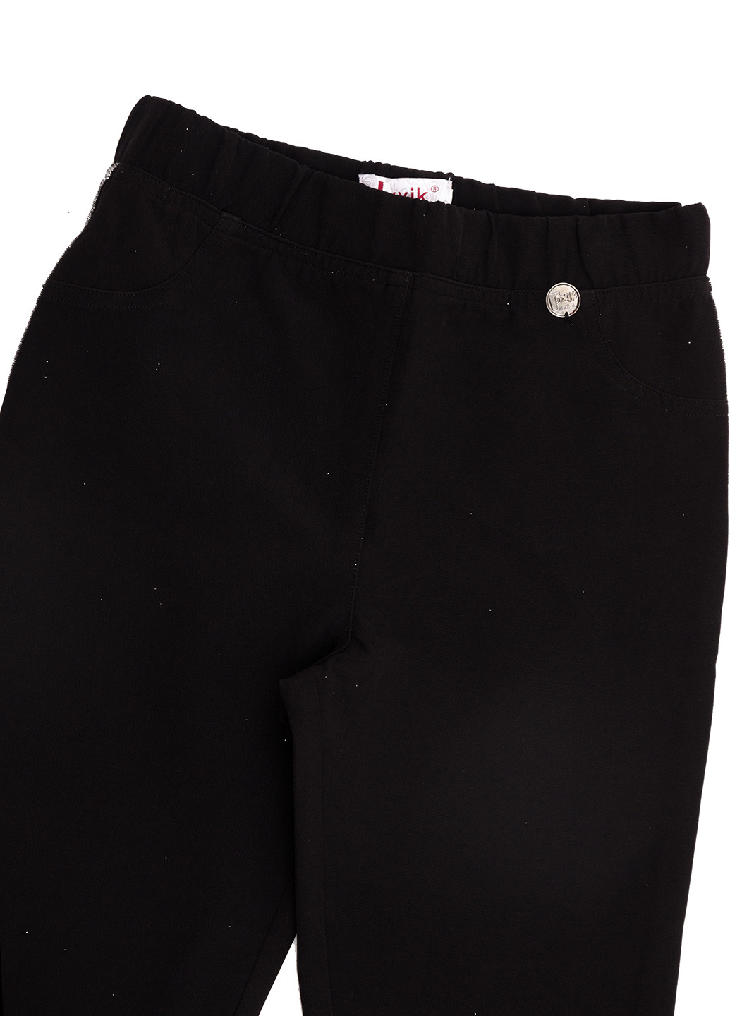Черные кэжуал демисезонные брюки Luxik