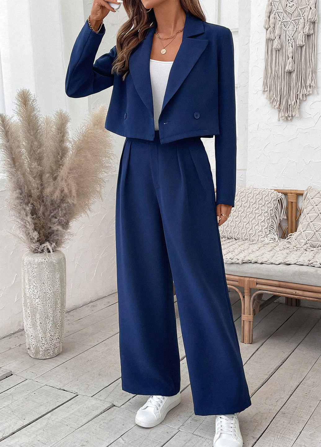 Костюм (жакет, брюки) SHEIN (341743935)