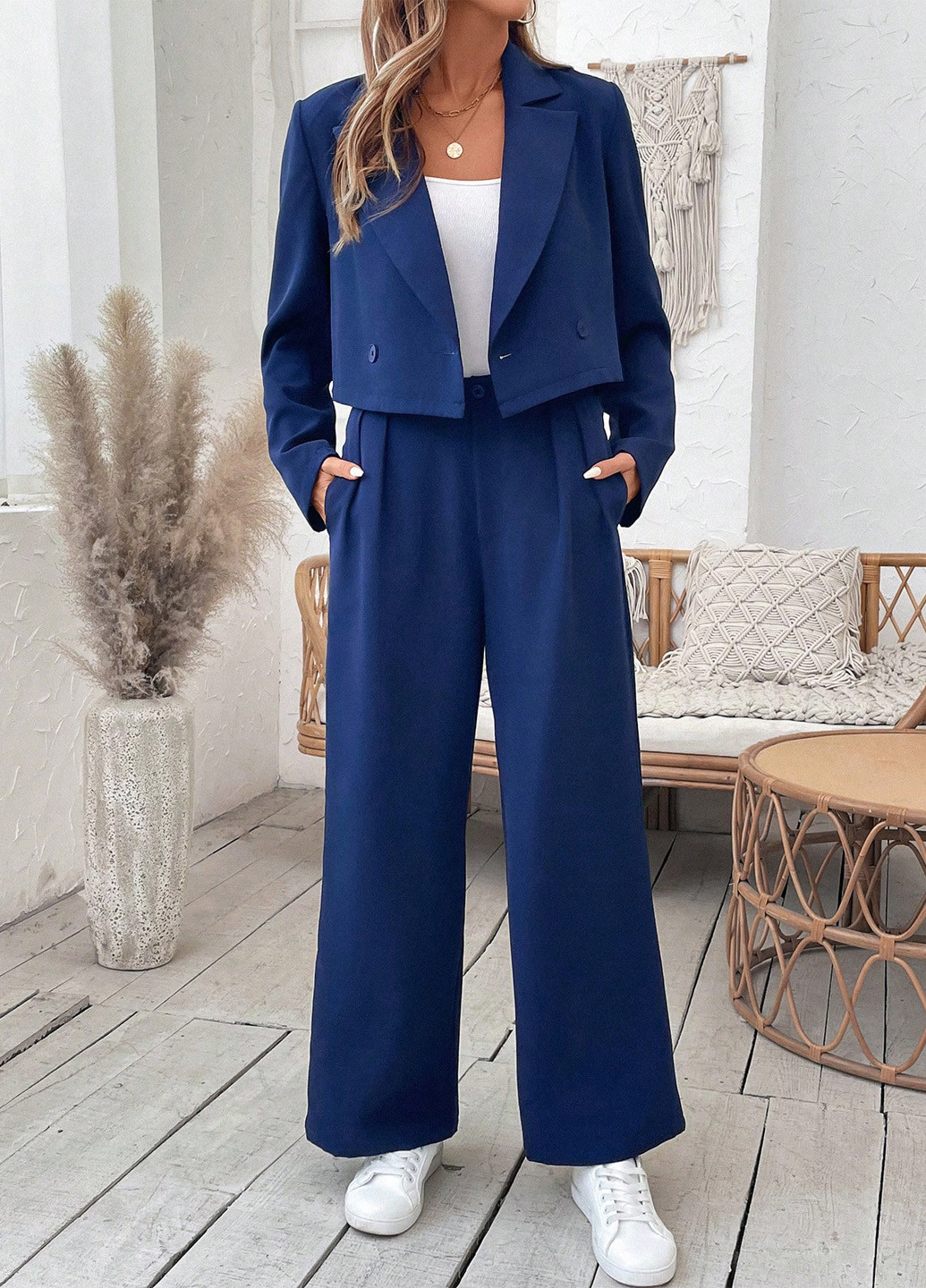 Костюм (жакет, брюки) SHEIN (341743935)