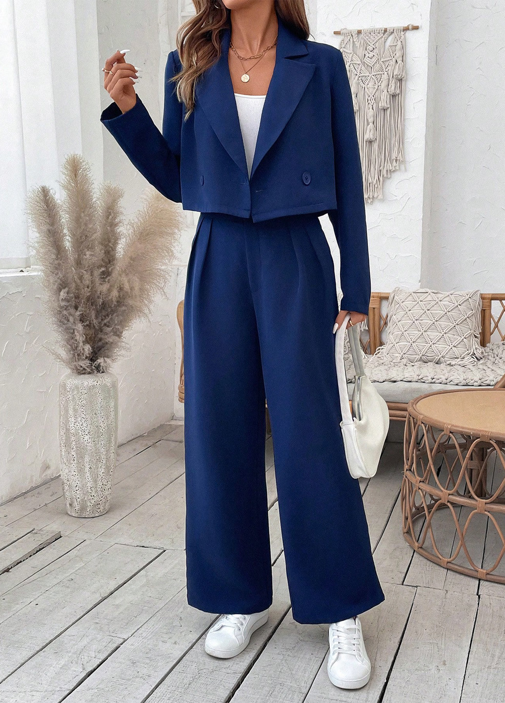 Костюм (жакет, брюки) SHEIN (341743935)