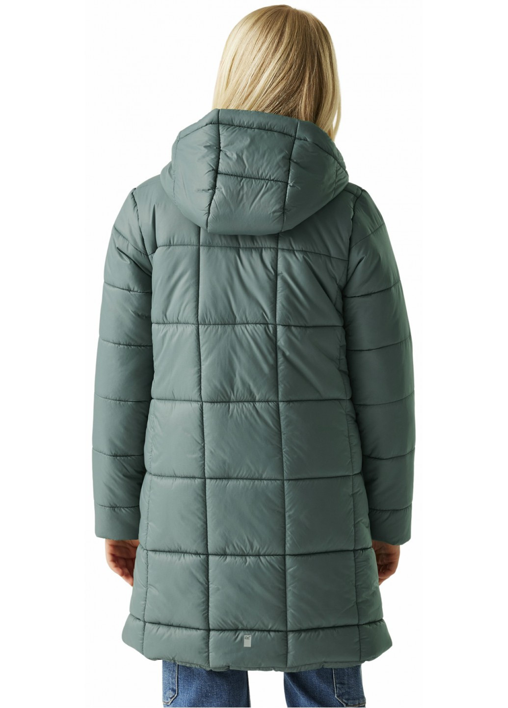 Бирюзовая зимняя куртка куртка-пальто Regatta