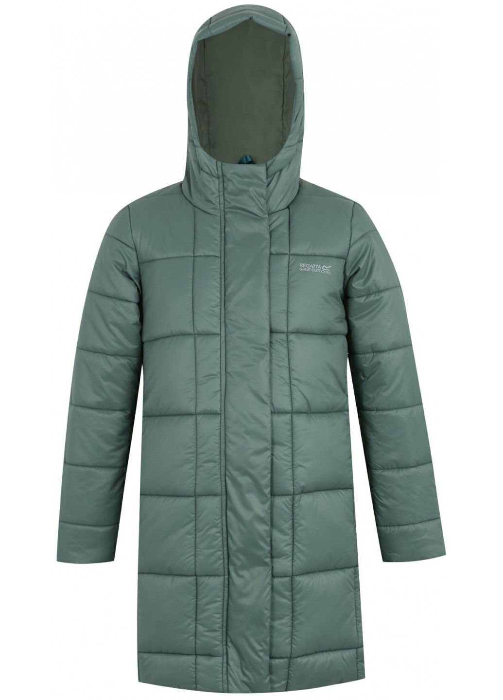 Бирюзовая зимняя куртка куртка-пальто Regatta