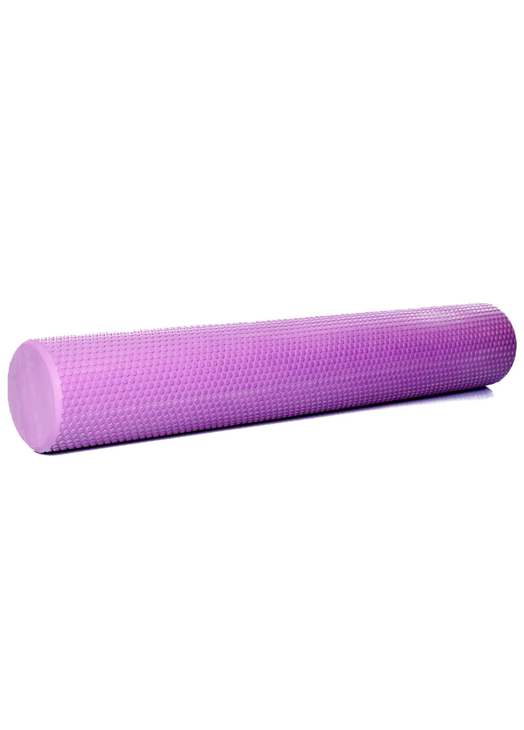 Массажный ролик Foam Roller 90 см сиреневый (лёгкий и мягкий роллер-валик для йоги, массажа всего тела: рук, ног, спины) EasyFit (237657531)