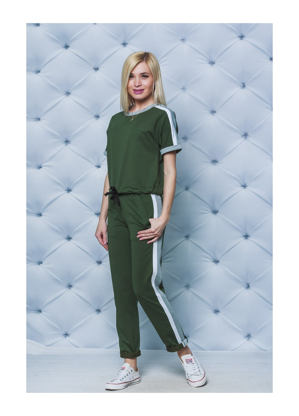 Спортивний костюм 02234/1 58 Хакі Versal (223357289)