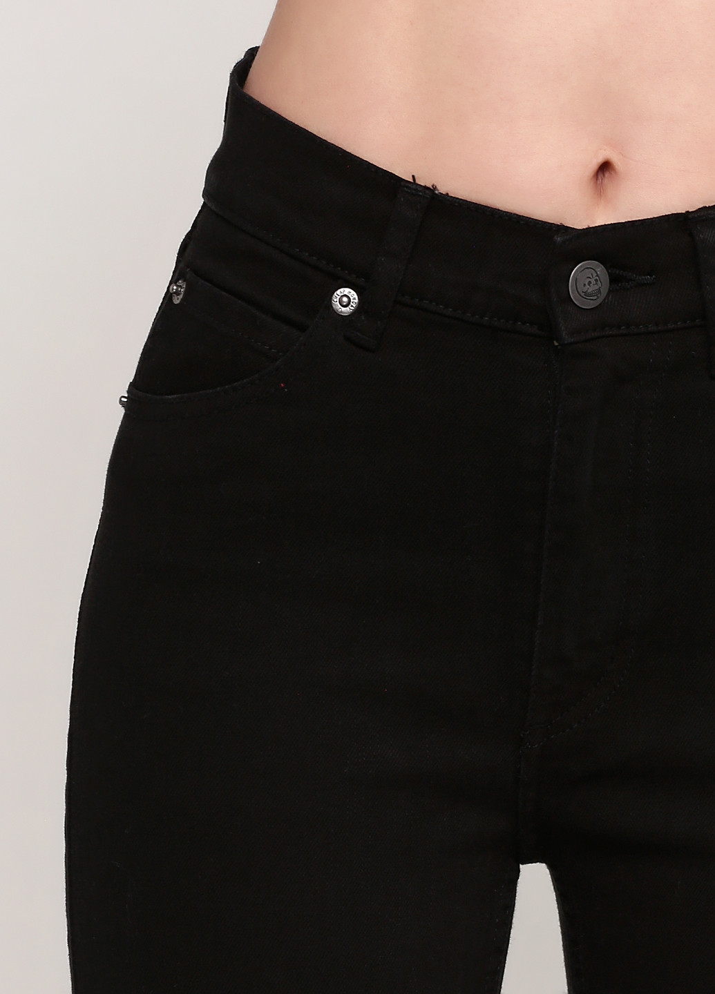 Черные демисезонные скинни джинсы Cheap Monday