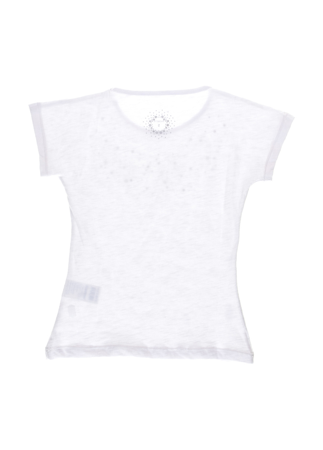 Біла літня футболка з коротким рукавом Divonette
