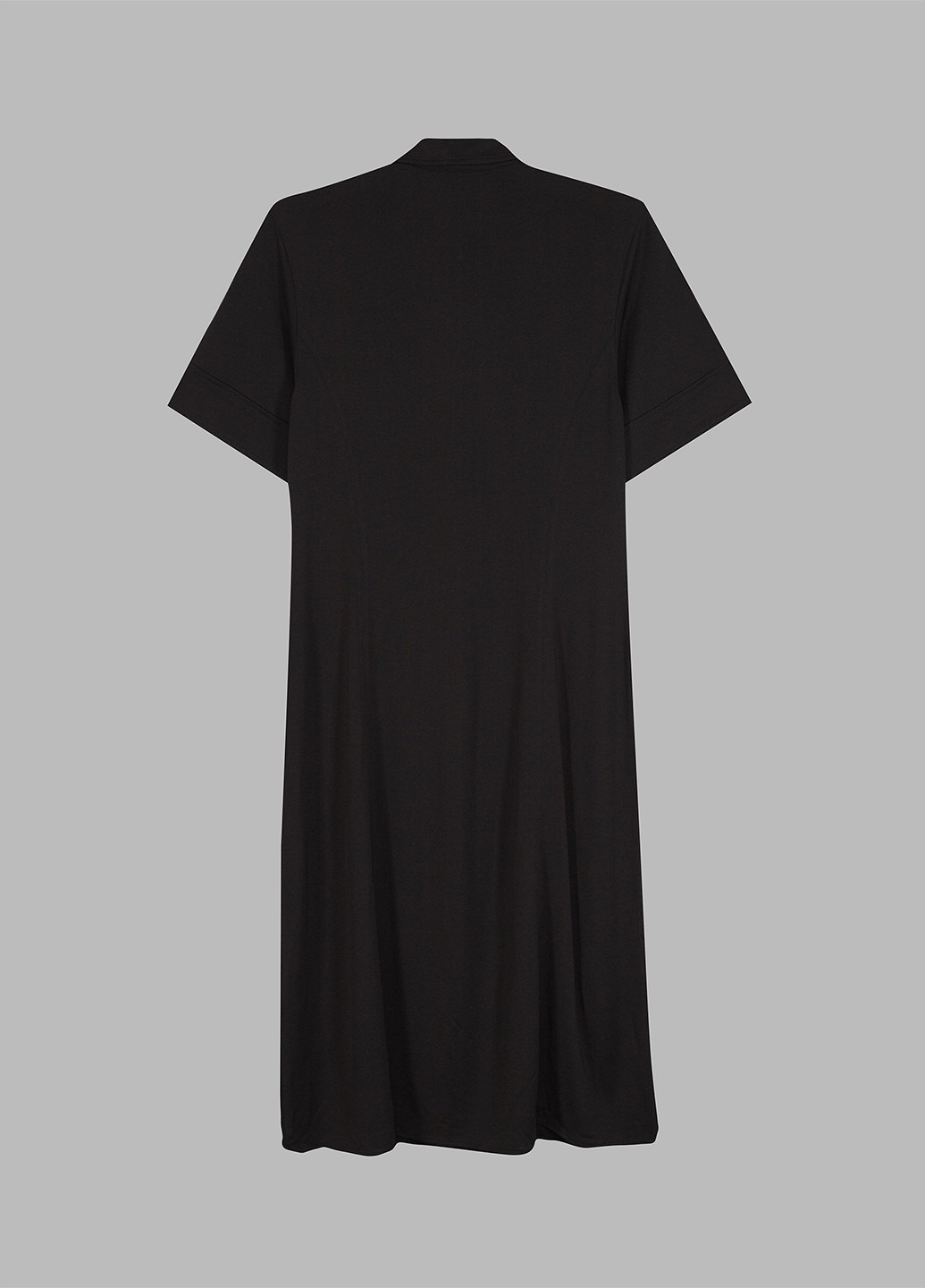 Черное кэжуал платье рубашка Arket однотонное