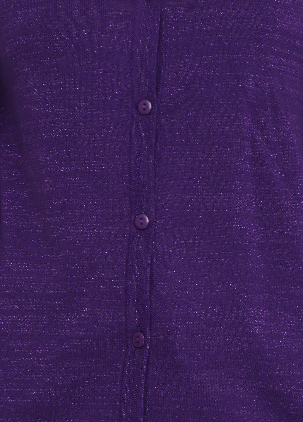 Кофта Jensen с длинным рукавом однотонная фиолетовая кэжуал