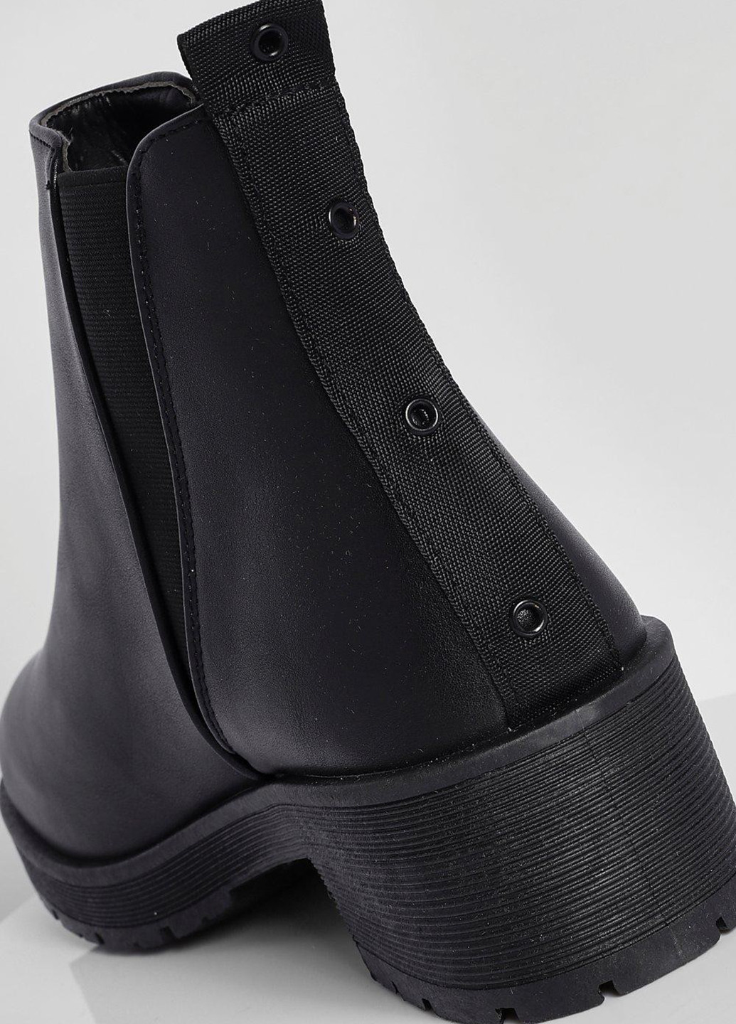 Осенние ботинки челси Boohoo без декора из искусственной кожи