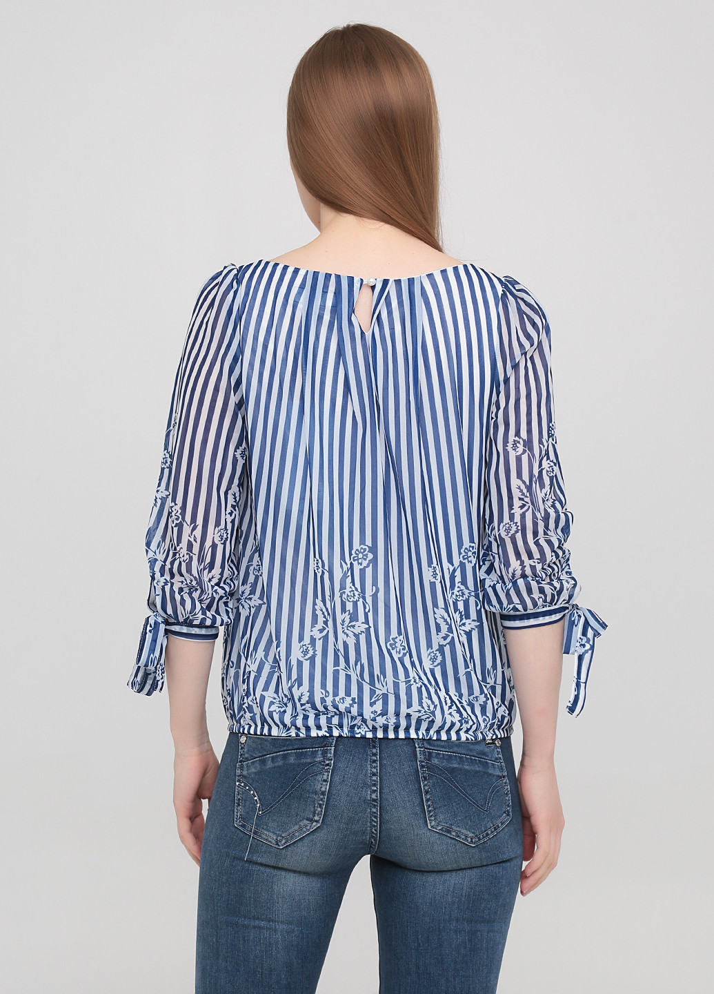 Синяя демисезонная блуза Vero Moda