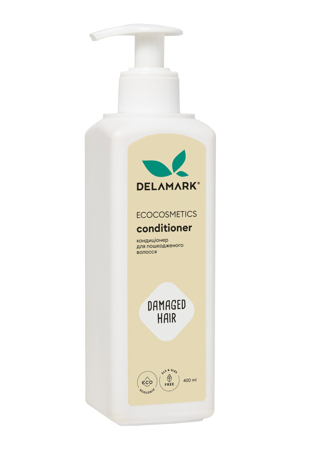 Кондиціонер для пошкодженого волосся 400 мл (4820152331571) DeLaMark (255295077)