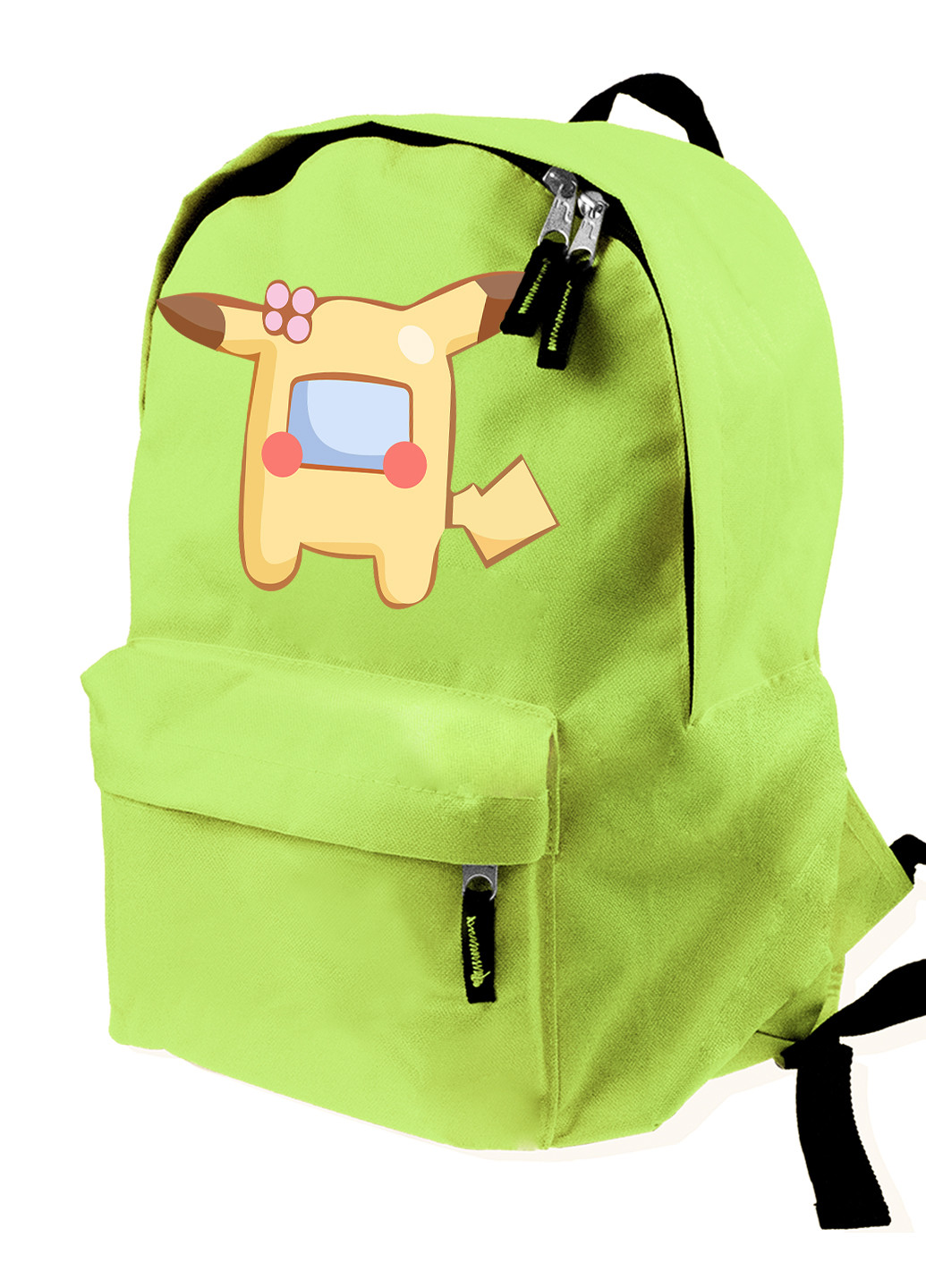 Детский рюкзак Амонг Ас Покемон Пікачу (Among Us Pokemon Pikachu) (9263-2419) MobiPrint (217075345)