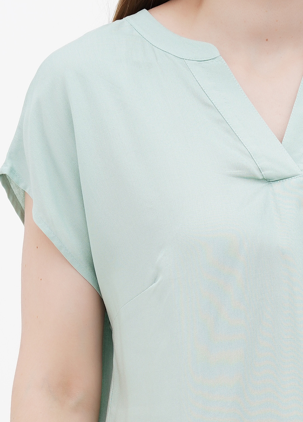 Светло-зеленая летняя блуза Collection L