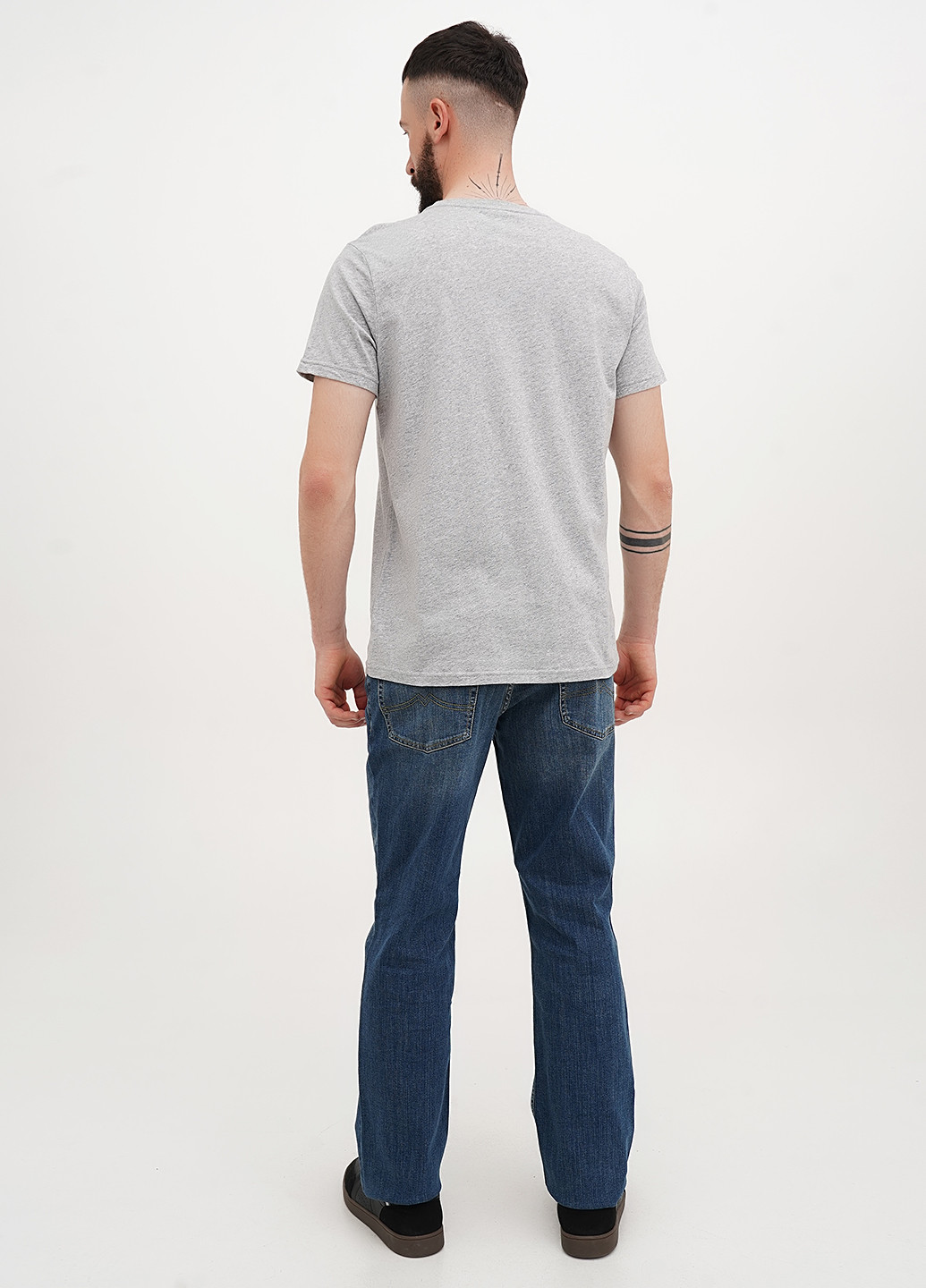 Синие демисезонные прямые джинсы Tramper Straight Mustang