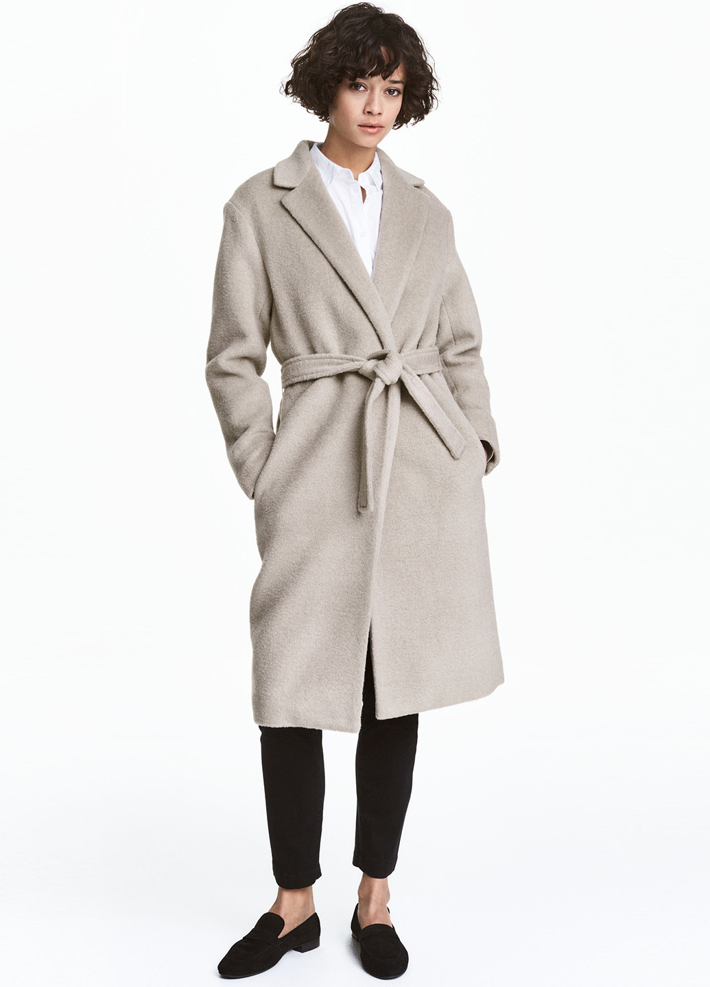 Світло-сірне демісезонне Пальто H&M