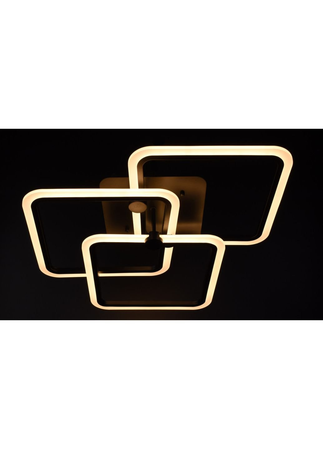 Люстра потолочная LED с пультом A2503/3L-bk Черный 14х55х55 см. Sunnysky (253528045)