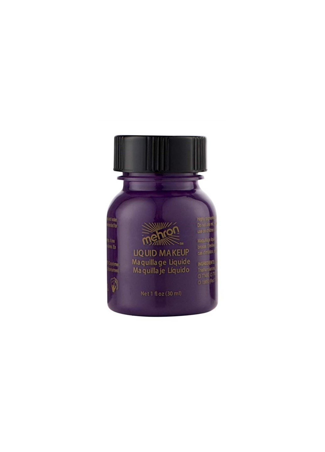 Жидкий грим Liquid Makeup, Purple (Пурпурный), 30 мл Mehron (205593297)