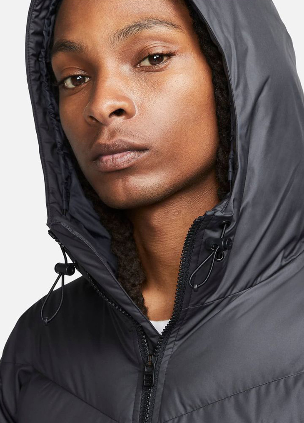 Черная зимняя куртка windrunner primaloft® fb8189-010 Nike Windrunner PrimaLoft®