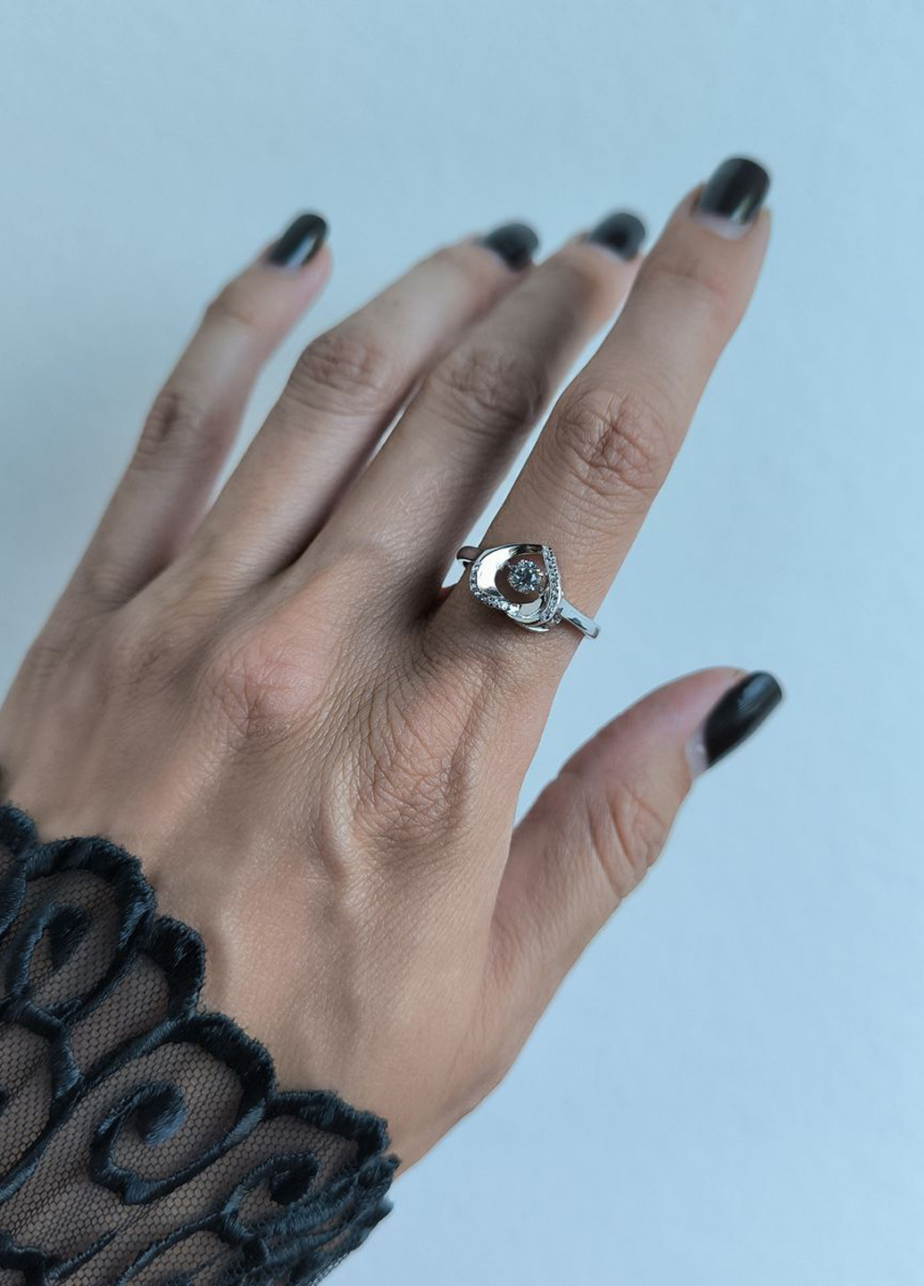 Кольцо Silver Flame (350941387)