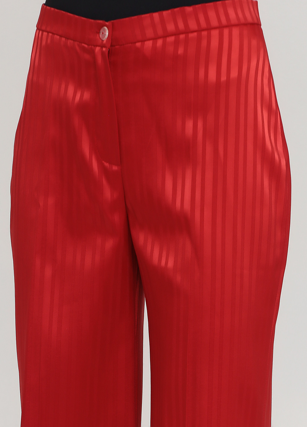 Красные кэжуал демисезонные клеш брюки Space