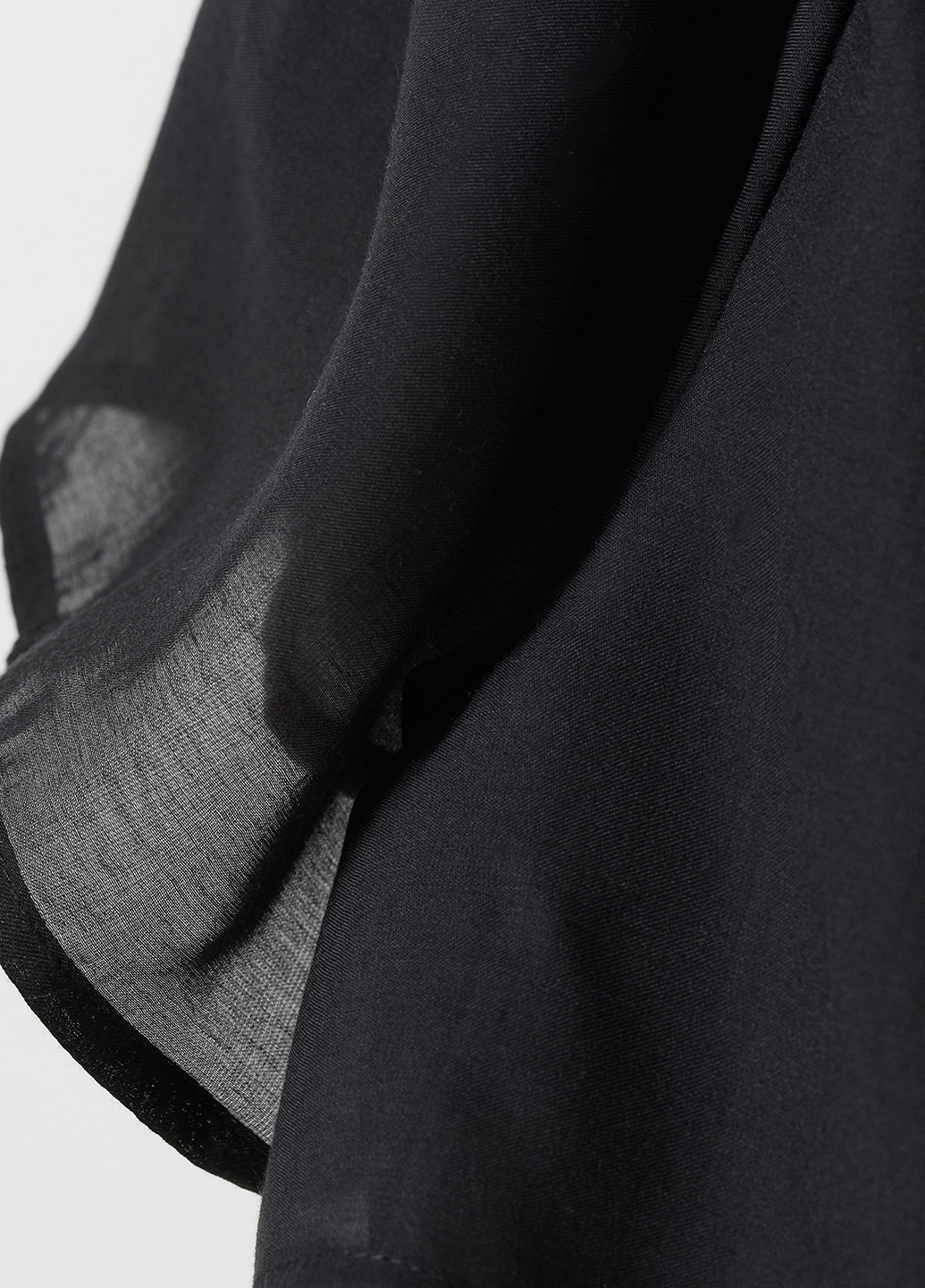 Чорна літня блуза для вагітних H&M