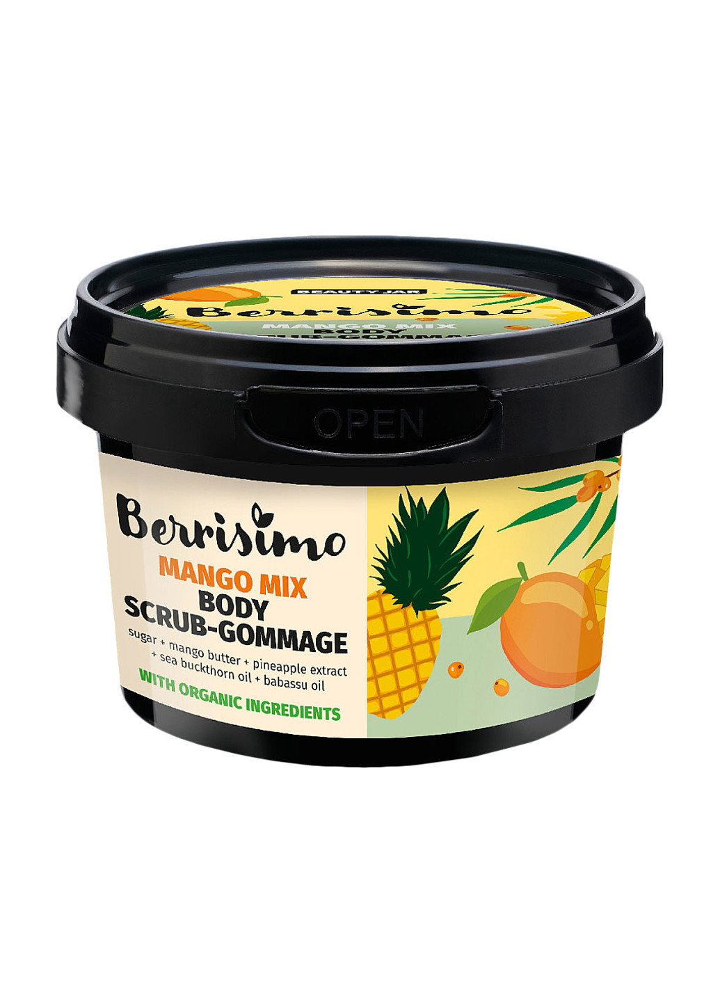 Скраб-гоммаж для тела Mango Mix Barissimo 280 г Beauty Jar (251853407)