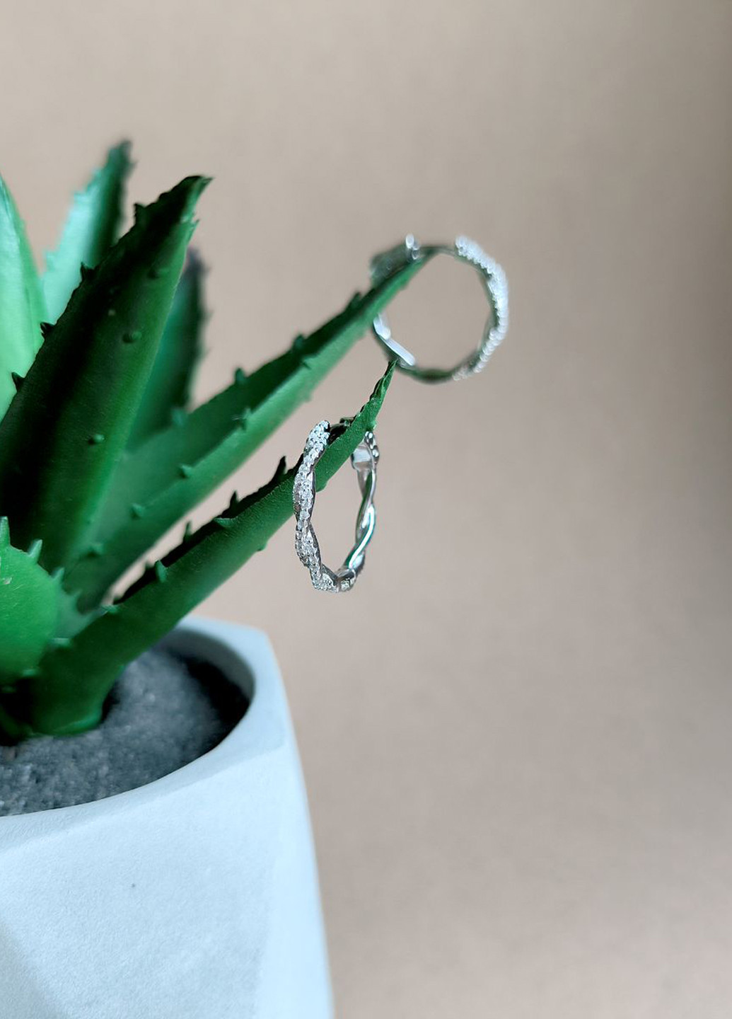 Серьги Silver Flame (301048047)