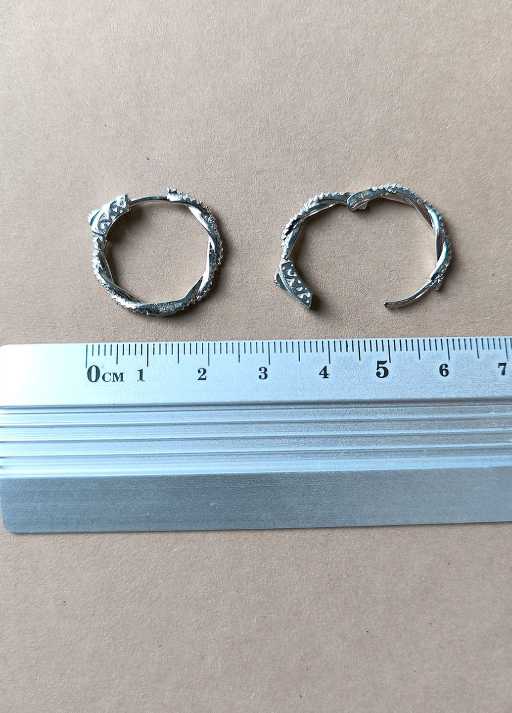 Серьги Silver Flame (301048047)