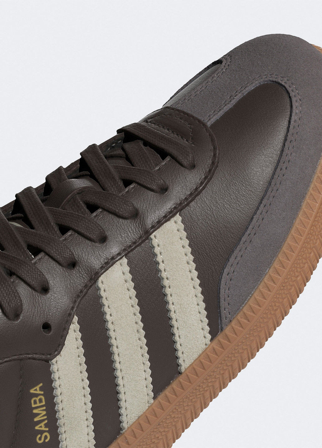 Коричневі кеди adidas SAMBA OG