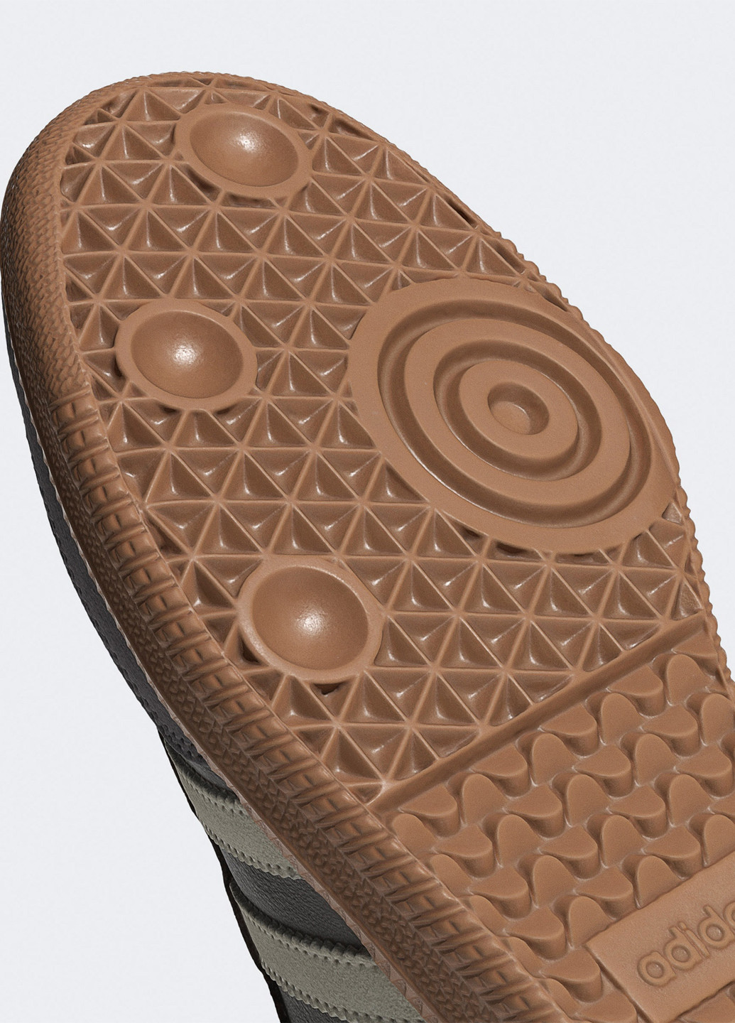 Коричневі кеди adidas SAMBA OG