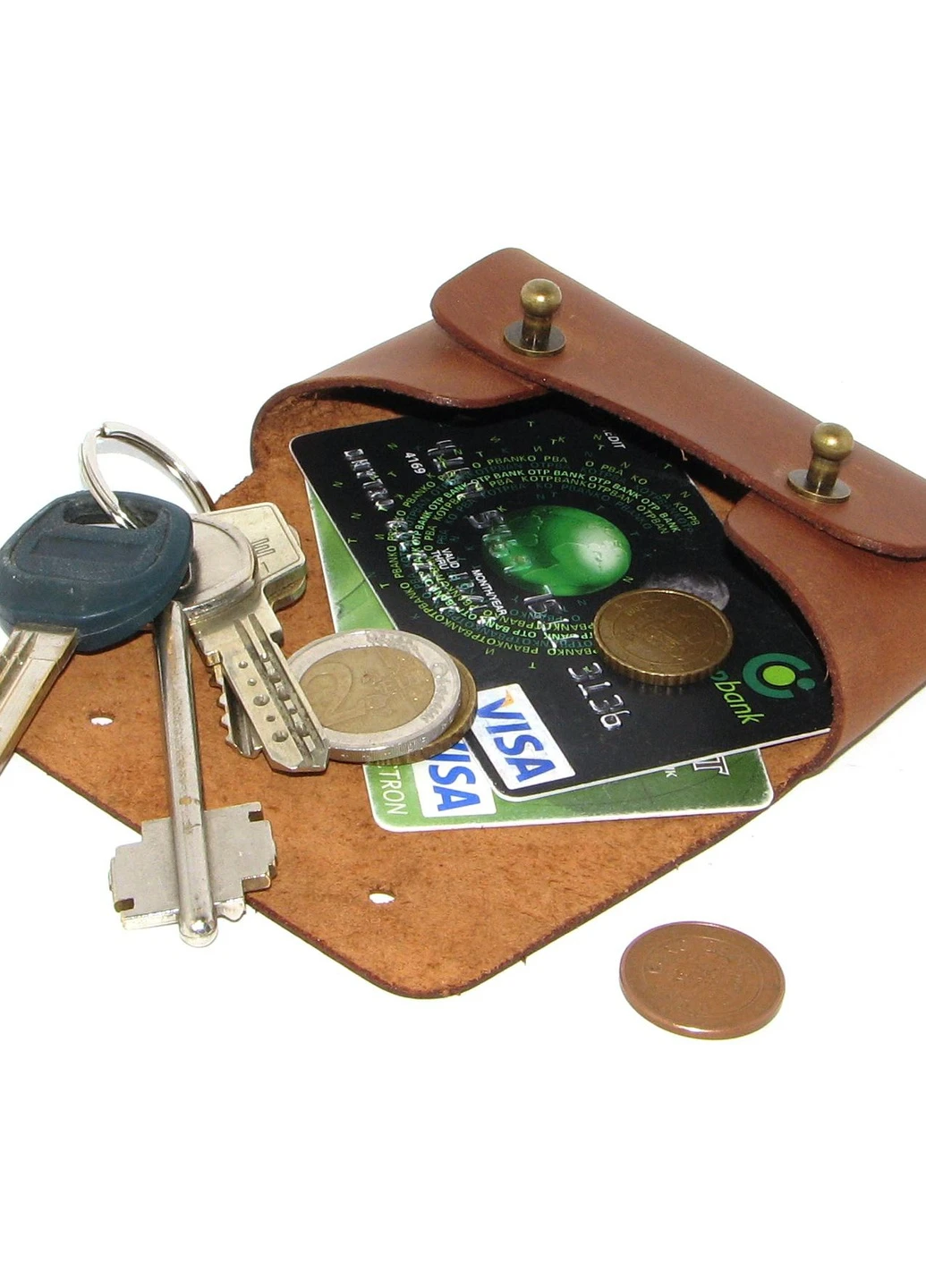 Визитница DNK Cards Vint col.N светло-коричневая DNK Leather (253933469)