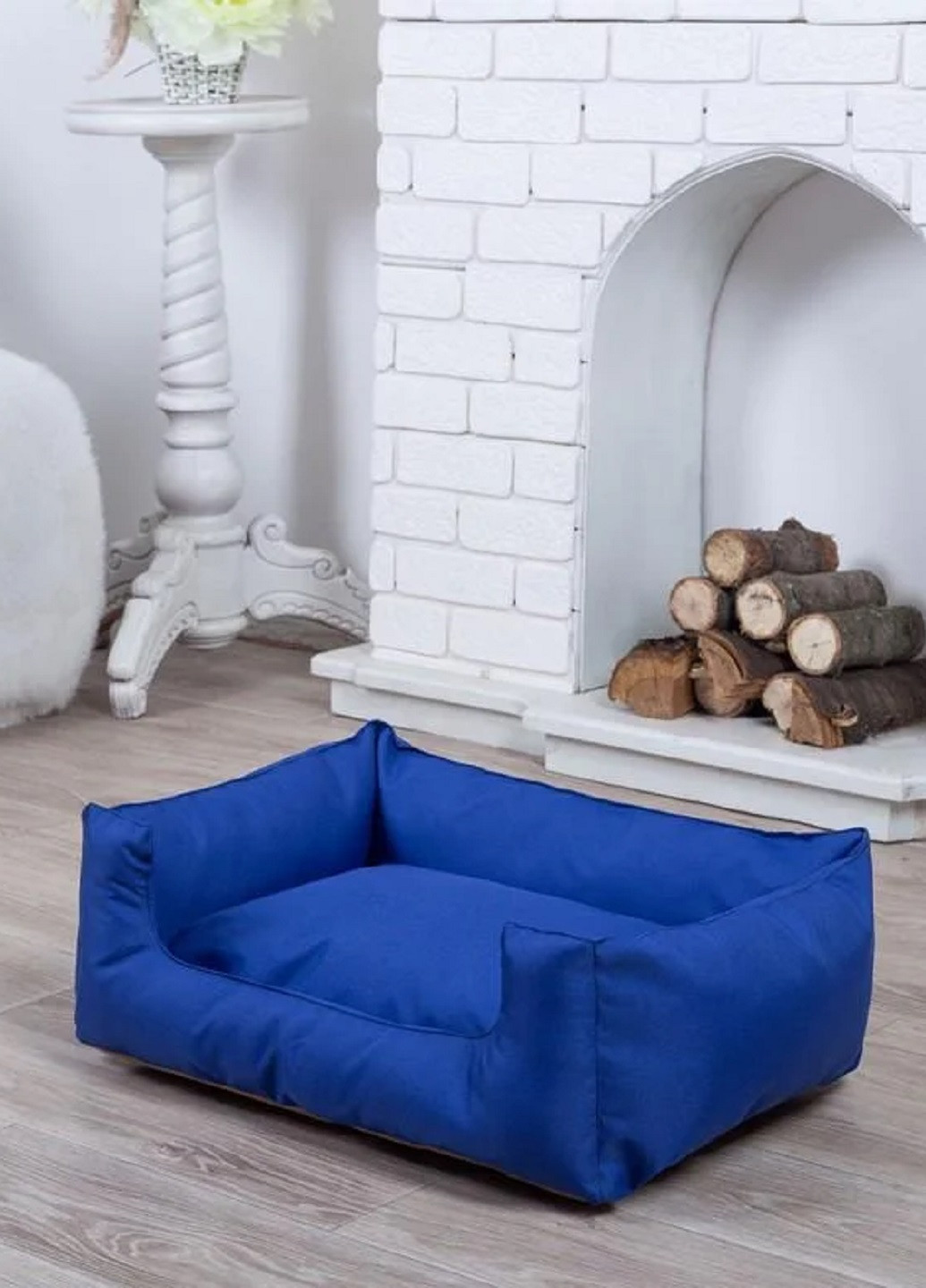 Лежак лежанка для котов и собак спальное место 60х45х20 см (13586-Нов) Синий Francesco Marconi (250612425)